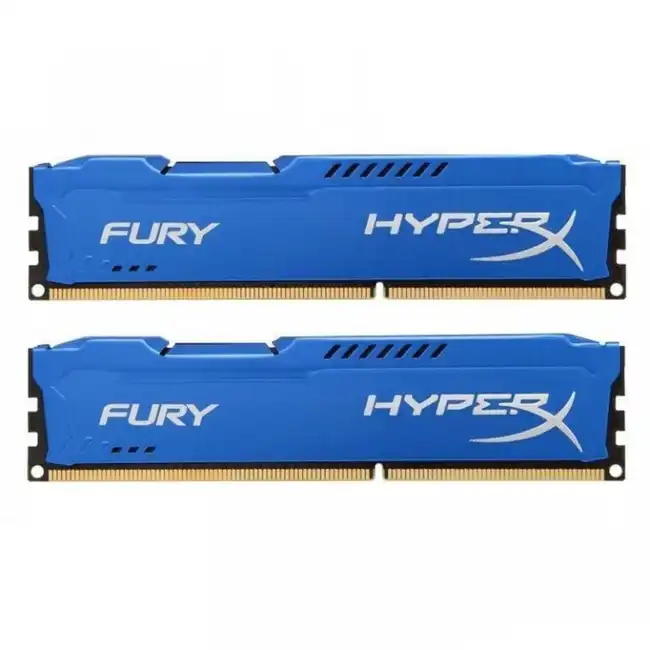ОЗУ Kingston HyperX FURY DDR3-1866 8 ГБ HX318C10FK2/8 (DIMM, DDR3, 8 Гб (2 х 4 ГБ), 1866 МГц)