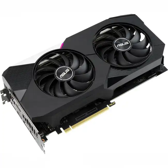 Видеокарта Asus GeForce RTX3060Ti DUAL-RTX3060TI-O8G-V2 LHR (8 ГБ)