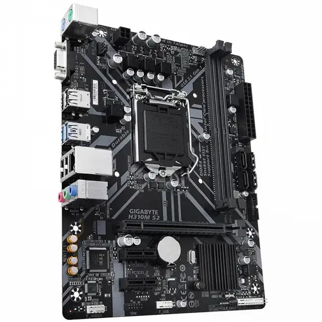 Материнская плата Gigabyte GA-H310M S2 (REV1.1) (micro-ATX, LGA 1151)