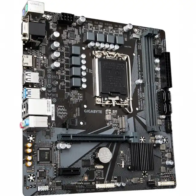 Материнская плата Gigabyte H610M H DDR4 (REV1.0) (micro-ATX, LGA 1700)