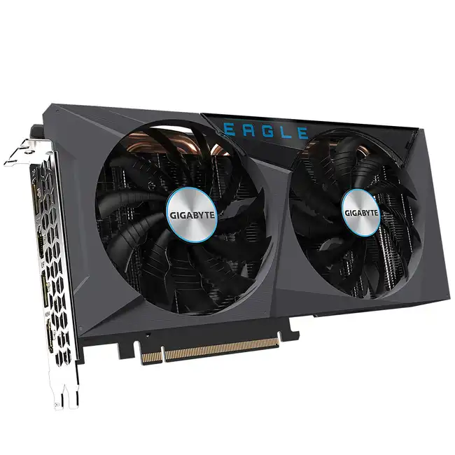 Видеокарта Gigabyte RTX 3060TI GV-N306TEAGLE OC-8GD REV2.0 (8 ГБ)