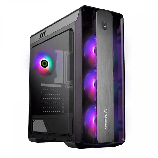 Корпус GameMax MoonLight FRGB BK 12951100016 (Midi-Tower)