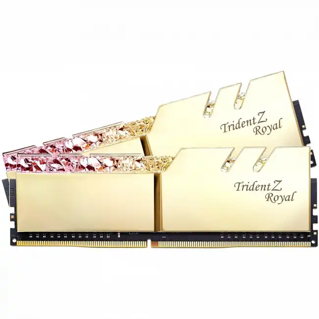 ОЗУ G.Skill Trident Z Royal F4-3600C18D-64GTRG (DIMM, DDR4, 64 Гб (2 х 32 Гб), 3600 МГц)