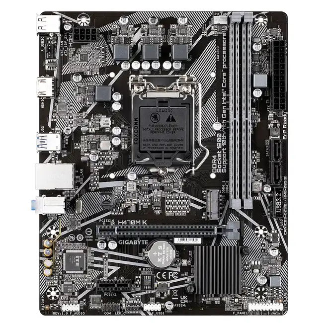 Материнская плата Gigabyte H470M K (micro-ATX, LGA 1200)