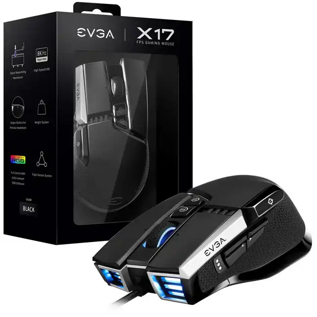 Мышь EVGA X17 903-W1-17BK-K3
