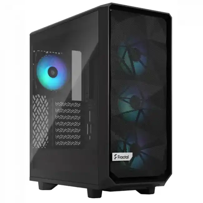 Корпус FRACTAL DESIGN Meshify 2 Compact RGB Black TG Light Tint FD-C-MES2C-06 (Midi-Tower)