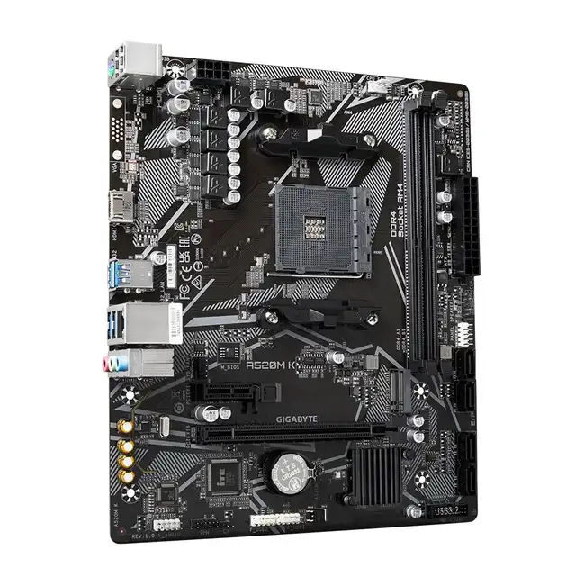 Материнская плата Gigabyte A520M K (micro-ATX, AMD AM4)