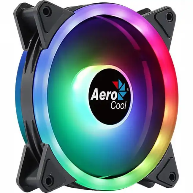 Охлаждение Aerocool DUO 12 ARGB BLACK (Для системного блока)