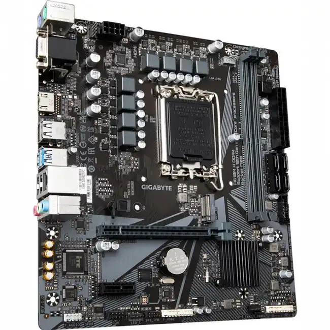 Материнская плата Gigabyte H610M H DDR4 (REV1.2/1.3) (micro-ATX, LGA 1700)
