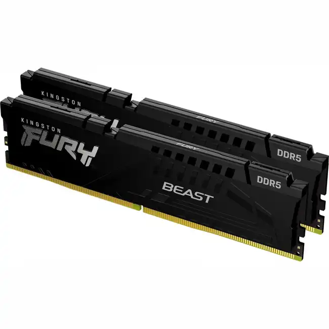 ОЗУ Kingston Fury Beast KF560C40BBK2-64 (DIMM, DDR5, 64 Гб (2 х 32 Гб), 6000 МГц)