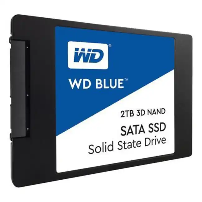 Внутренний жесткий диск Western Digital BLUE WDS200T2B0A (SSD (твердотельные), 2 ТБ, 2.5 дюйма, SATA)