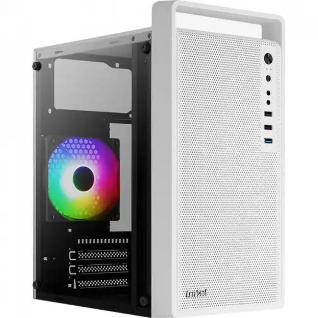 Корпус Aerocool CS-109 White CS-109-G-WT-v1 (Mini-Tower)