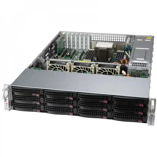 Серверный корпус Supermicro CSE-826BAC12-R1K23LPB (12 шт)