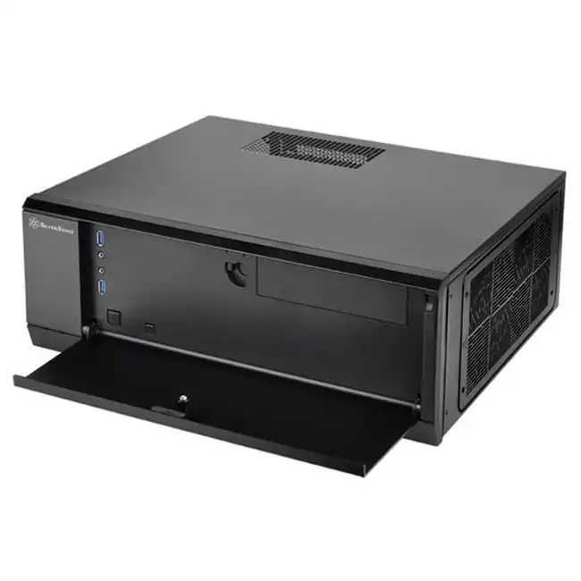 Корпус Silverstone SST-GD10B G410GD10B000020 (Slim-Desktop)