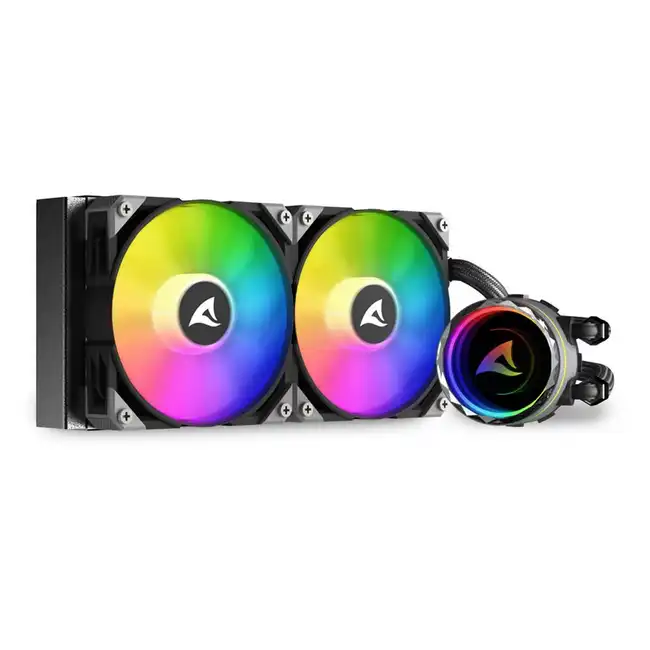 Охлаждение Sharkoon S80 RGB AIO (Для процессора)