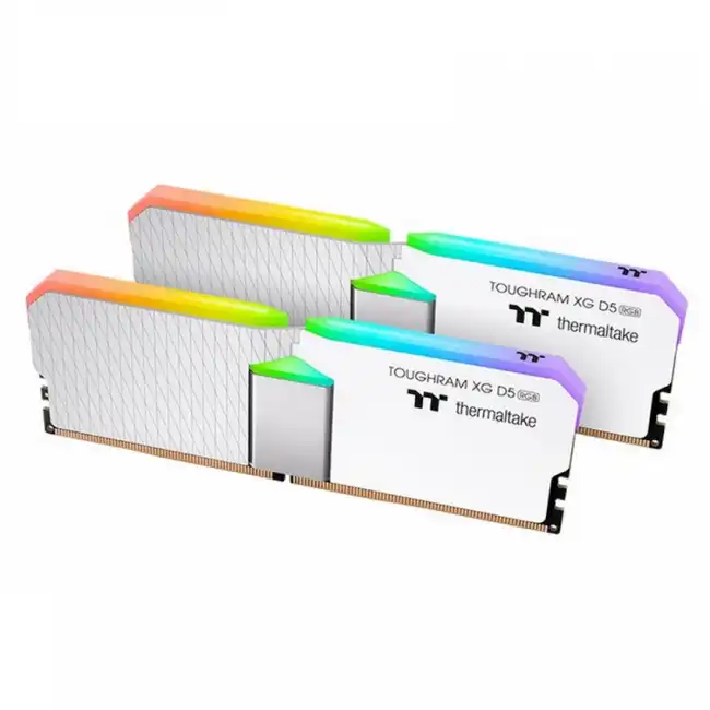 ОЗУ Thermaltake TOUGHRAM XG RGB D5 White RG34D516GX2-6200C32B (DIMM, DDR5, 32 Гб, 6200 МГц)