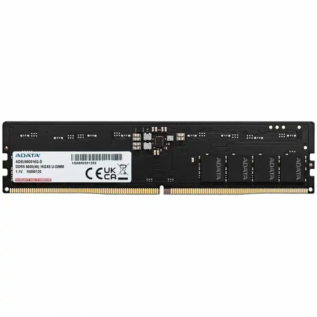 ОЗУ ADATA AD5U560016G-S (DIMM, DDR5, 16 Гб, 5600 МГц)