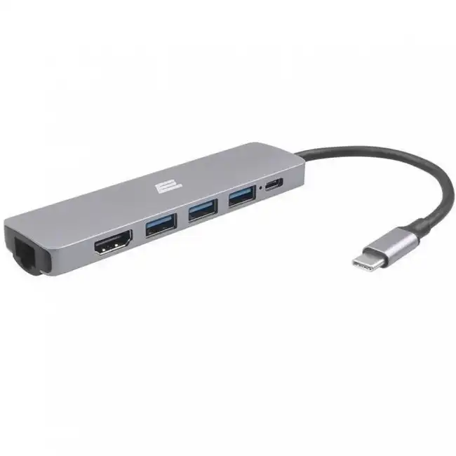 2E USB-C Slim Aluminum Multi-Port 6in1 2EW-2684