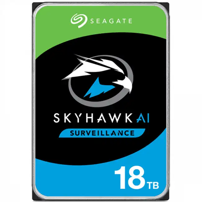 Внутренний жесткий диск Seagate SkyHawk AI 18 ТБ ST18000VE002 (EOL) (HDD (классические), 18 ТБ, 3.5 дюйма, SATA)
