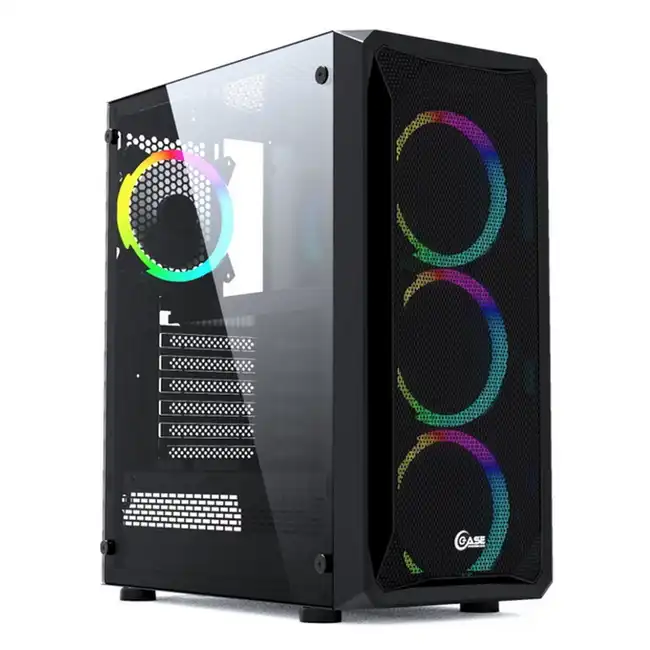 Корпус Powercase Mistral Z4 Mesh RGB CMIZB-R4 (Midi-Tower)