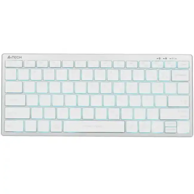 Клавиатура A4Tech Fstyler FX61-Ice Blue-LED USB (Проводная, USB)