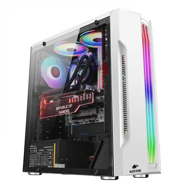 Корпус Wintek FLAME D525-W TG (Midi-Tower)