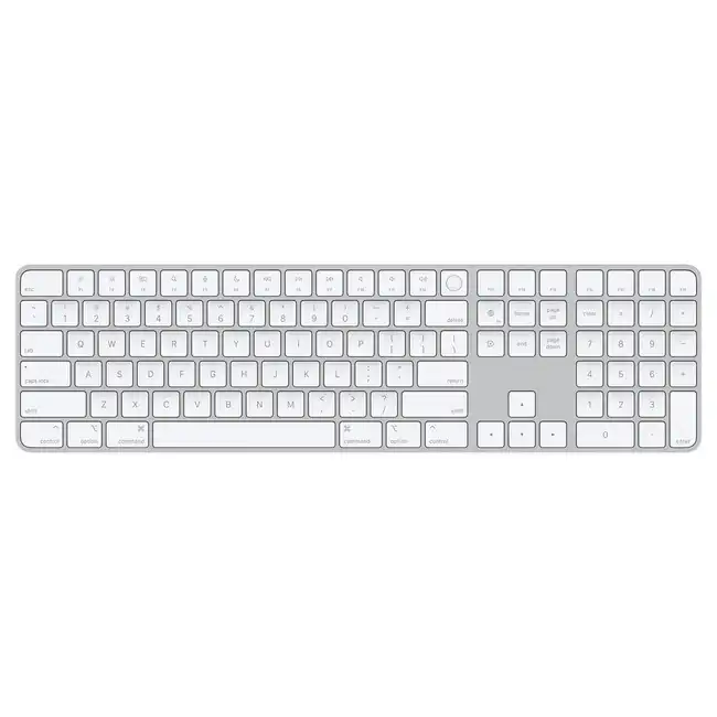 Клавиатура Apple Magic Keyboard with Touch ID and Numeric Keypad MK2C3ZA/A (Проводная, USB)
