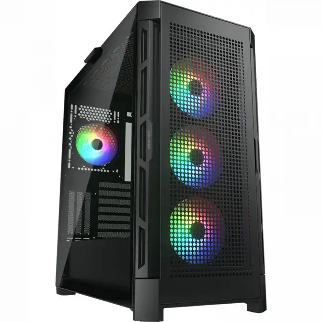 Корпус Cougar Duoface Pro RGB Black CGR-5AD1B-RGB (Midi-Tower)