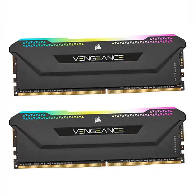 ОЗУ Corsair Vengeance RGB PRO SL CMH16GX4M2D3600C18 (DIMM, DDR4, 16 Гб (2 х 8 Гб), 3600 МГц)