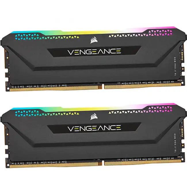 ОЗУ Corsair Vengeance RGB PRO SL CMH32GX4M2D3600C18 (DIMM, DDR4, 32 Гб (2 х 16 Гб), 3600 МГц)
