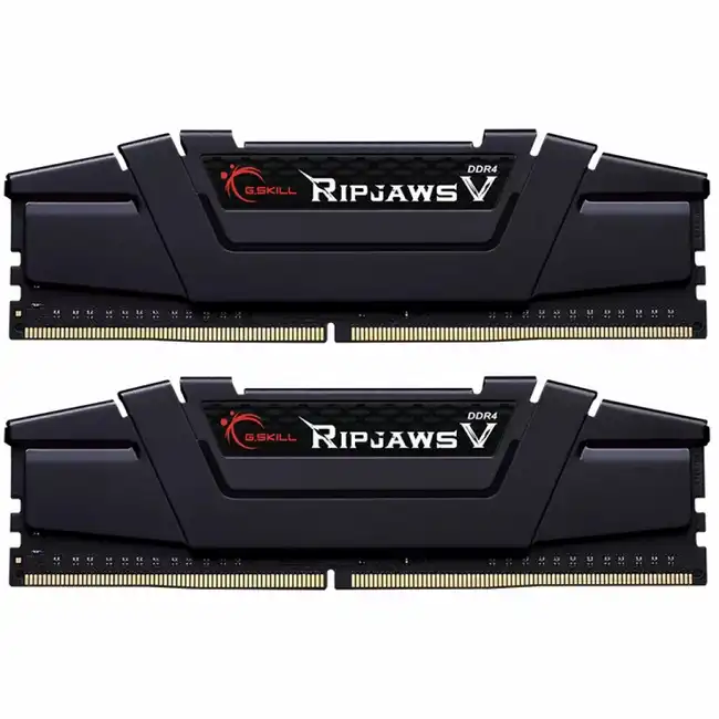 ОЗУ G.Skill RipJaws V F4-4000C18D-64GVK (DIMM, DDR4, 64 Гб (2 х 32 Гб), 4000 МГц)