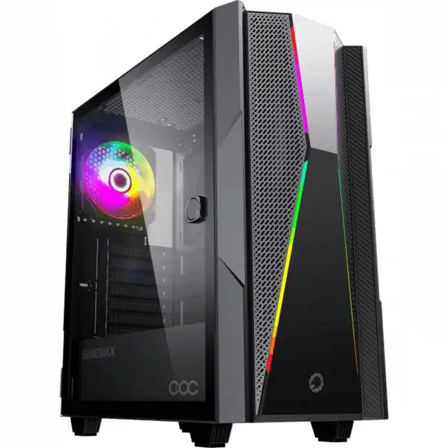 Корпус GameMax TYPHOON COC TYPHOON COC (MFG.A3610)/BLACK (Midi-Tower)