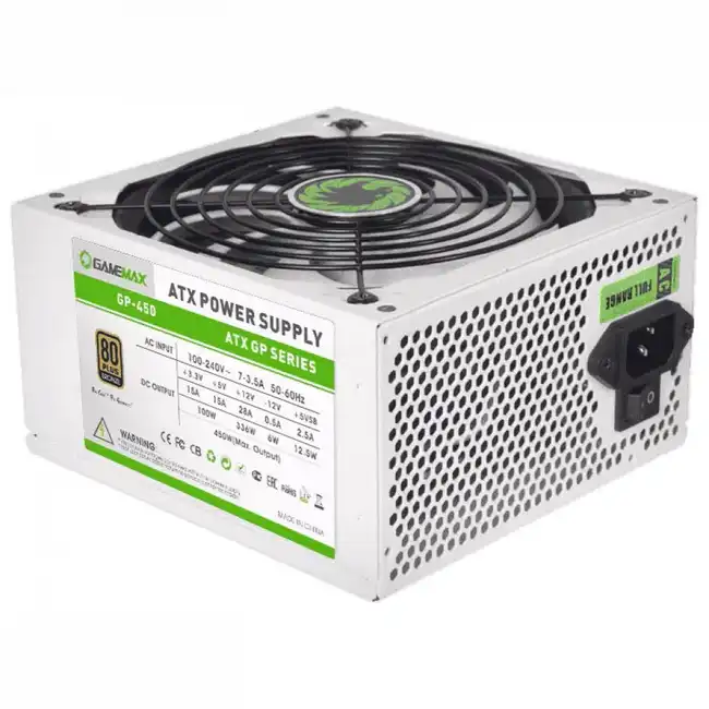 Блок питания GameMax GP-450 GP-450 White (450 Вт)