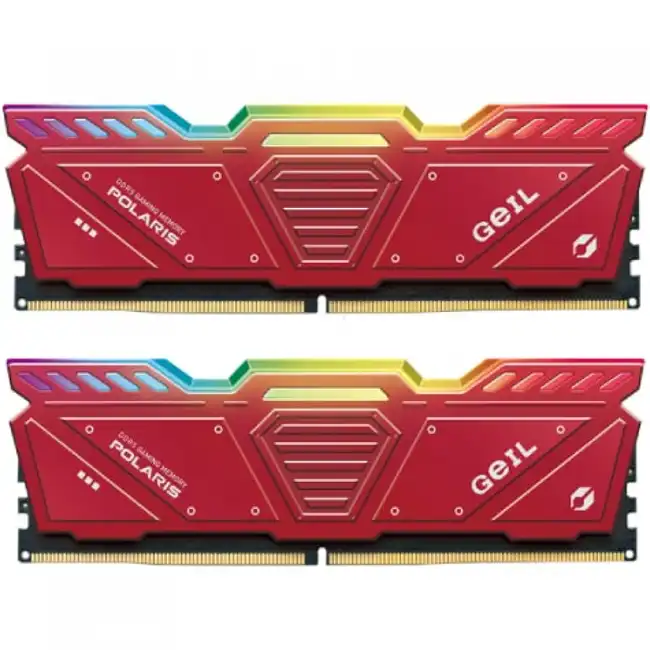 ОЗУ Geil POLARIS RGB RED GOSR532GB6400C38ADC (DIMM, DDR5, 32 Гб (2 х 16 Гб), 6400 МГц)