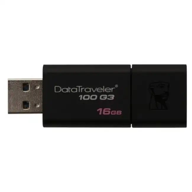 USB флешка (Flash) Kingston DataTraveler 100 G3 DT100G3/16GB (16 ГБ)