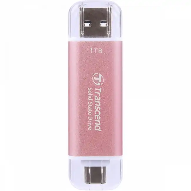 Внешний жесткий диск Transcend ESD310P Pink TS1TESD310P (1 ТБ, Интерфейс USB-C)