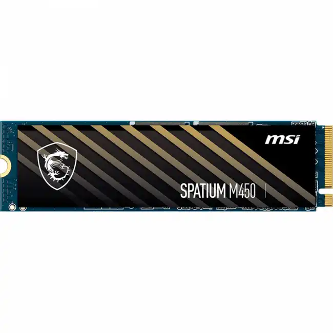 Внутренний жесткий диск MSI SPATIUM M450 PCIe 4.0 NVMe M.2 2TB (SSD (твердотельные), 2 ТБ, M.2)
