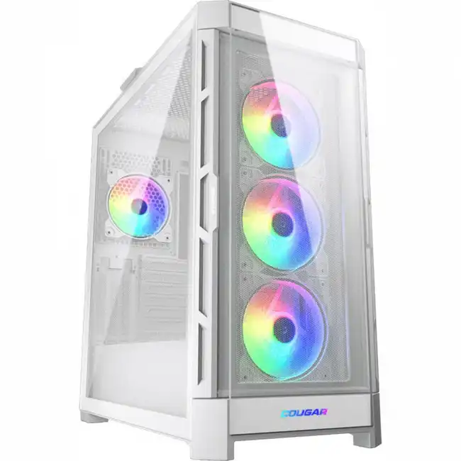 Корпус Cougar Duoface Pro RGB White CGR-5AD1W-RGB (Midi-Tower)