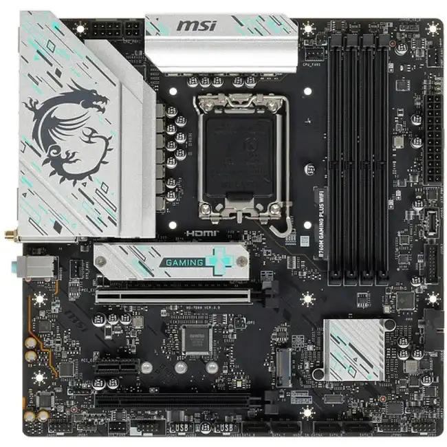 Материнская плата MSI B760M GAMING PLUS WIFI (micro-ATX, LGA 1700)