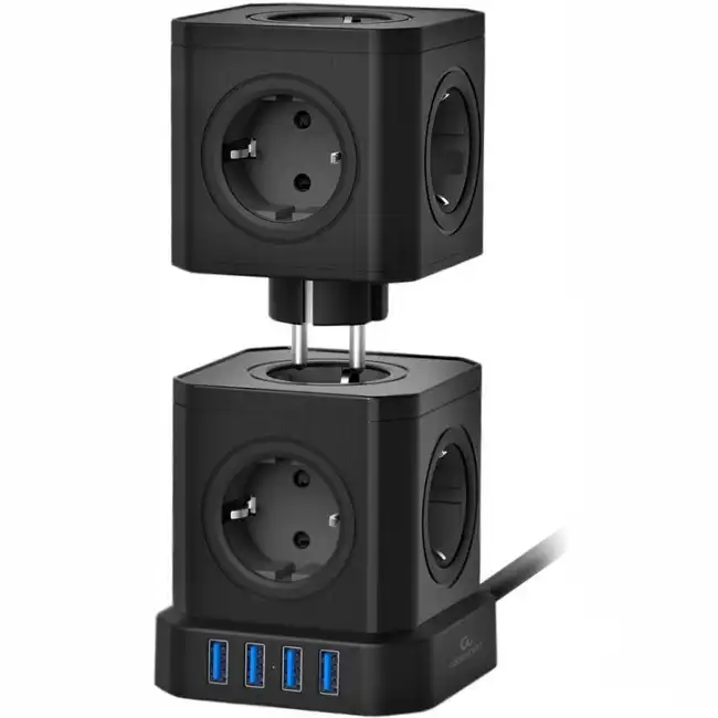 Сетевая карта Cablexpert Tower TWR-9-U4-B-2