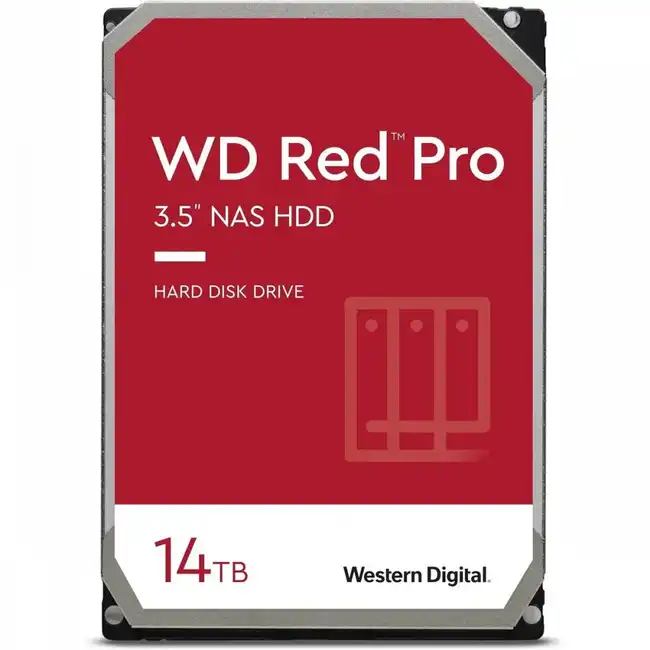 Внутренний жесткий диск Western Digital Red Pro WD142KFGX (HDD (классические), 14 ТБ, 3.5 дюйма, SATA)