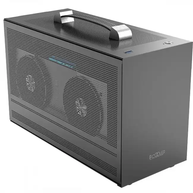 Корпус PCcooler I100 PRO MESH GY (Mini-Tower)