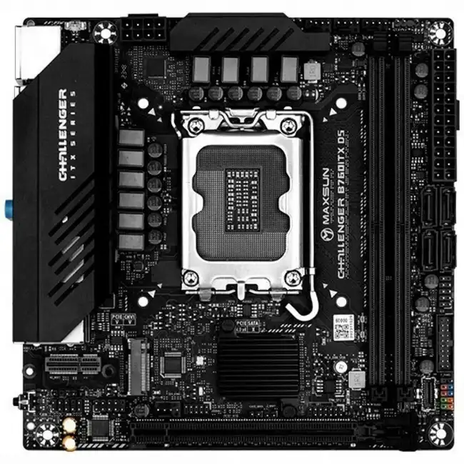 Материнская плата Maxsun Challenger B760ITX D5 MS-Challenger B760ITX D5 (Mini-iTX, LGA 1700)