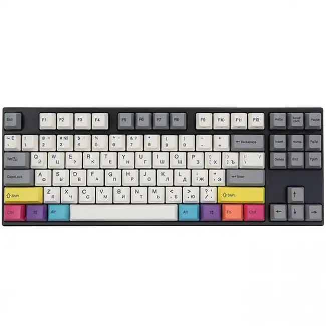 Клавиатура Varmilo CMYK VEA87 Cherry Mx Silent Red A23A024A6A1A06A007/E (Проводная, USB)