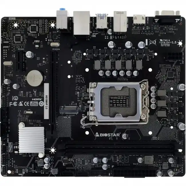 Материнская плата BIOSTAR H610MHP 2.0 (Micro-ATX, LGA 1700)
