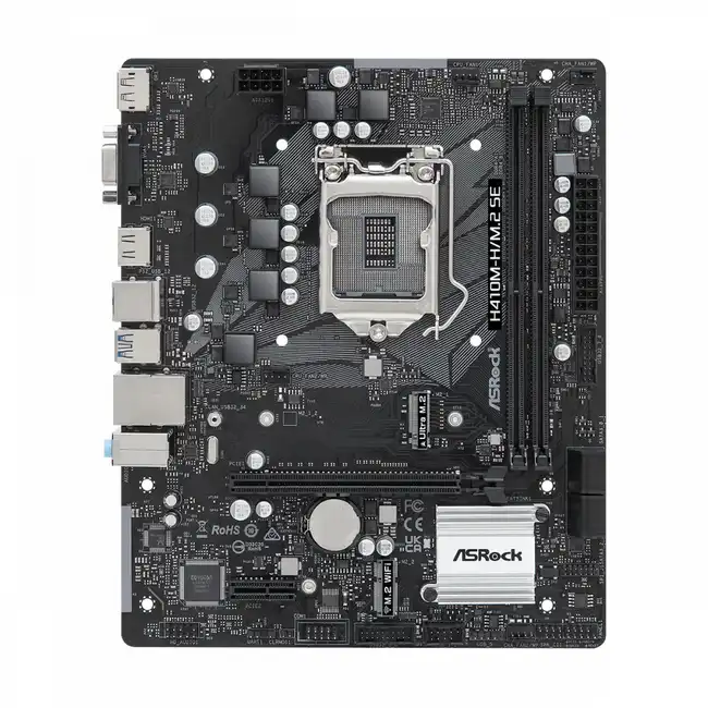 Материнская плата ASRock H410M-H/M.2 SE (micro-ATX, LGA 1200)