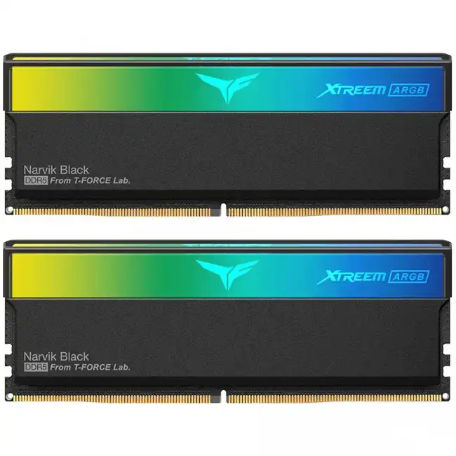 ОЗУ Team Group T-FORCE XTREEM ARGB FF9D532G7200HC34ADC01 (DIMM, DDR5, 32 Гб (2 х 16 Гб), 7200 МГц)