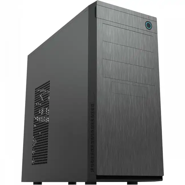 Корпус Chieftec Elox черный HC-10B-OP (Midi-Tower)