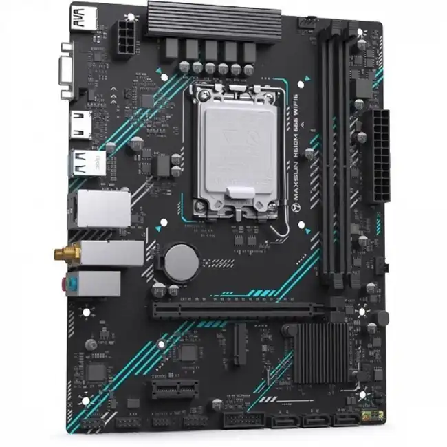 Материнская плата Maxsun  H610M 666 WIFI6 MS-H610M 666 WIFI6 (micro-ATX, LGA 1700)
