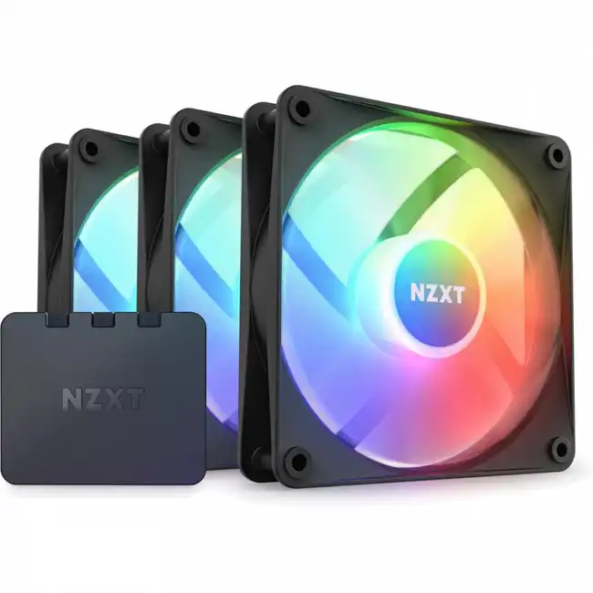Охлаждение NZXT F120 RGB Core Triple Pack Black RF-C12TF-B1 (Для системного блока)